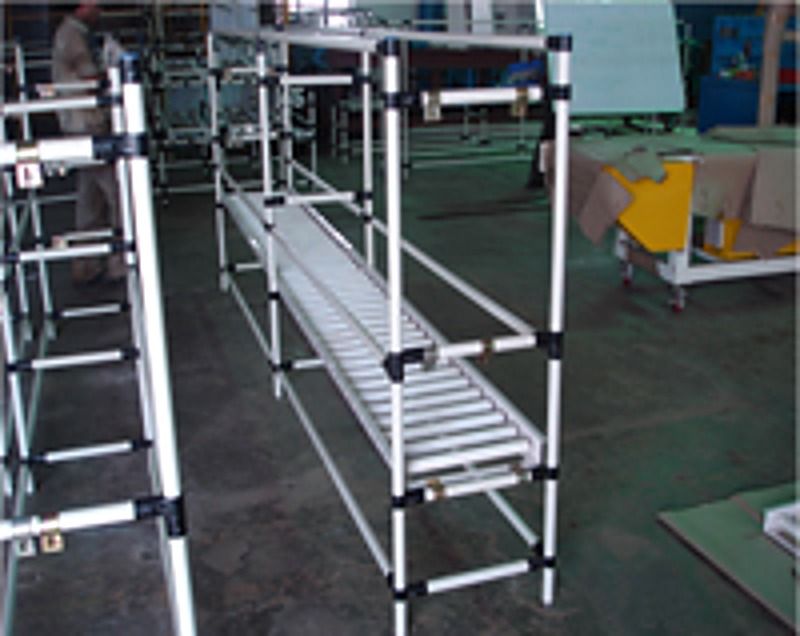 Modular Pipe Roller Conveyor
